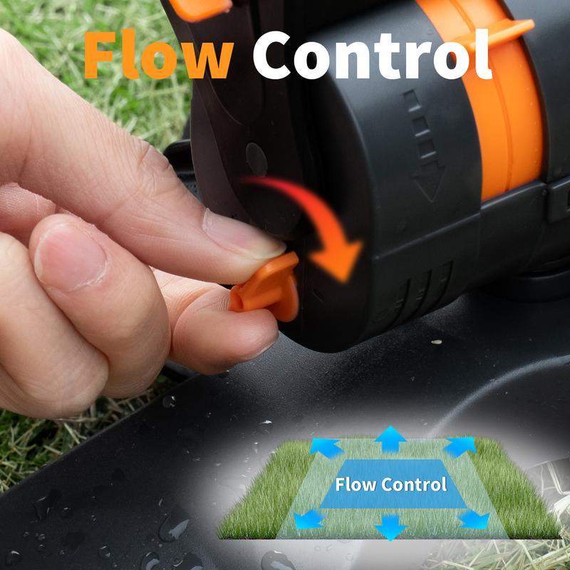 Automatic Lawn Water Sprinkler with Adjustable Spray