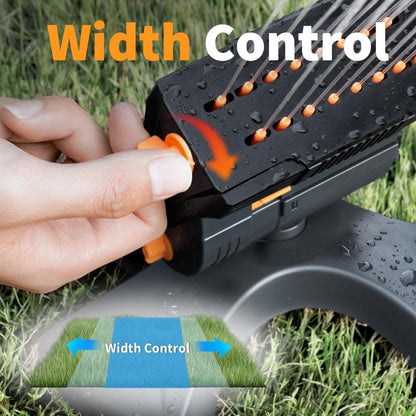 Automatic Lawn Water Sprinkler with Adjustable Spray