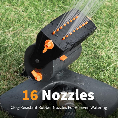 Automatic Lawn Water Sprinkler with Adjustable Spray